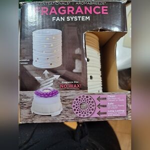Scentsationals Aromabreeze Fragrance Fan System. Lillian Decorative Canopy